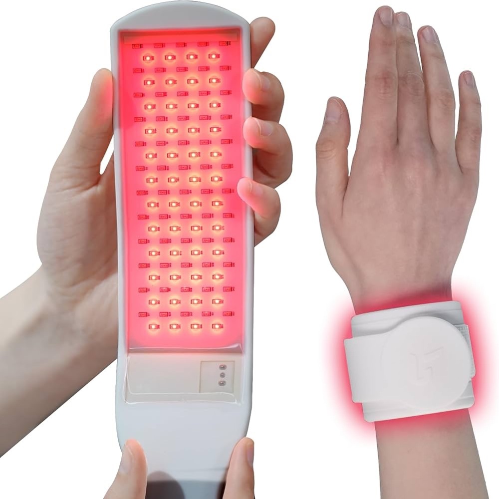 NIB Peach Tech Peachlight Korea Salus Korean red light band for ankle wrist neck